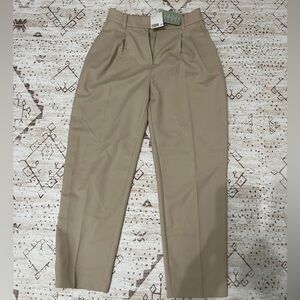 H&M tan trouser pant